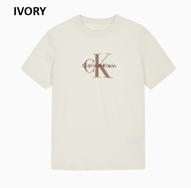 Monologo Crew Neck Short Sleeve T-shirt (47B865G) Monologo Crew Neck Short Sleeve T-shirt (47B865G)