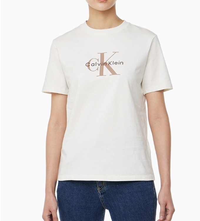 Monologo Crew Neck Short Sleeve T-shirt (47B865G) Monologo Crew Neck Short Sleeve T-shirt (47B865G)