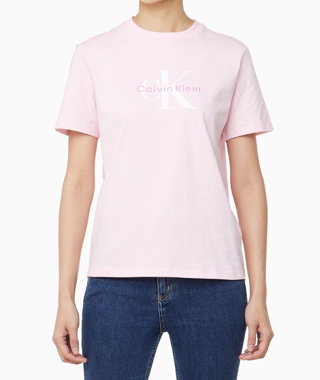 Monologo Crew Neck Short Sleeve T-shirt (47B865G) Monologo Crew Neck Short Sleeve T-shirt (47B865G)