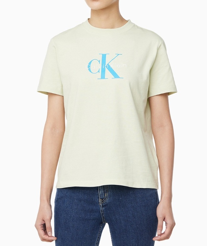 Monologo Crew Neck Short Sleeve T-shirt (47B865G) Monologo Crew Neck Short Sleeve T-shirt (47B865G)