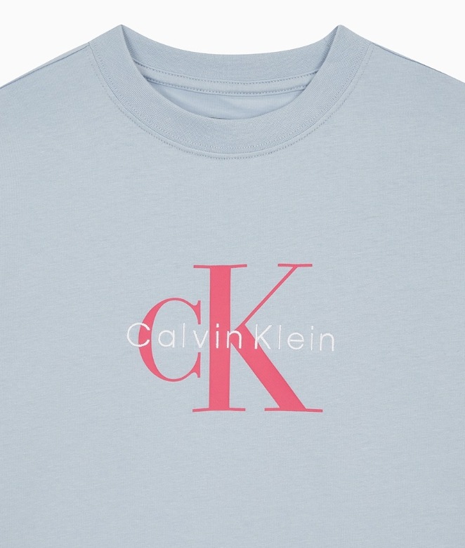 Monologo Crew Neck Short Sleeve T-shirt (47B865G) Monologo Crew Neck Short Sleeve T-shirt (47B865G)