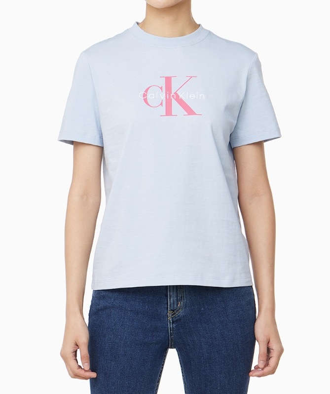 Monologo Crew Neck Short Sleeve T-shirt (47B865G) Monologo Crew Neck Short Sleeve T-shirt (47B865G)