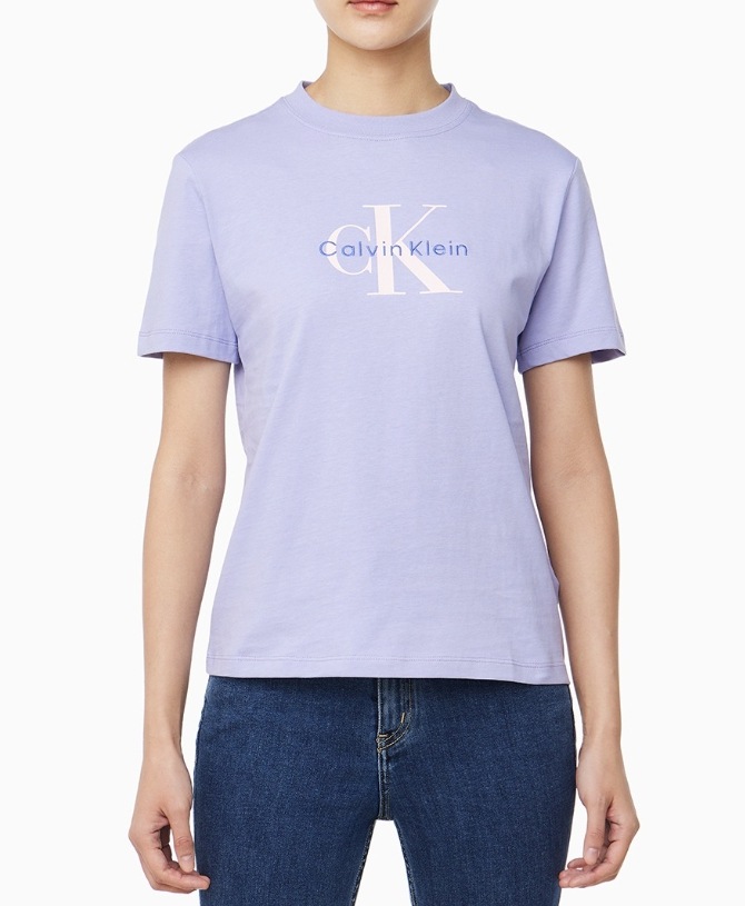 Monologo Crew Neck Short Sleeve T-shirt (47B865G) Monologo Crew Neck Short Sleeve T-shirt (47B865G)