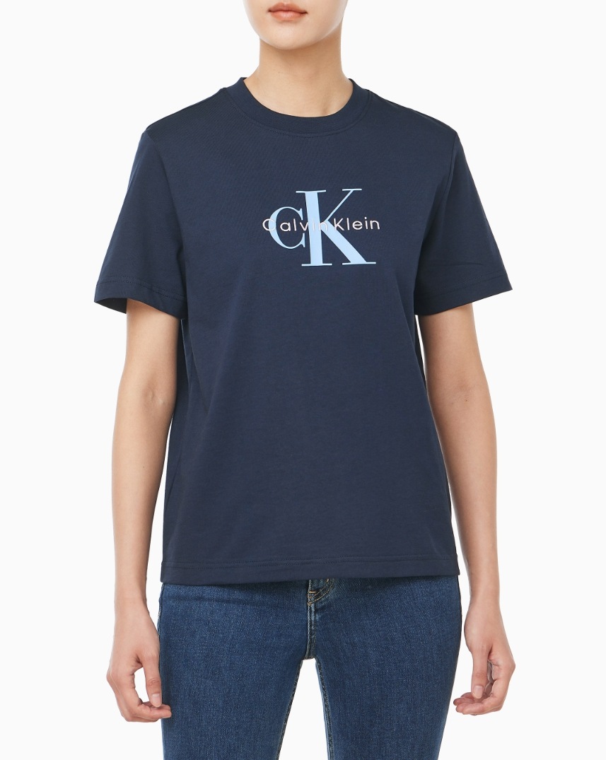 Monologo Crew Neck Short Sleeve T-shirt (47B865G) Monologo Crew Neck Short Sleeve T-shirt (47B865G)