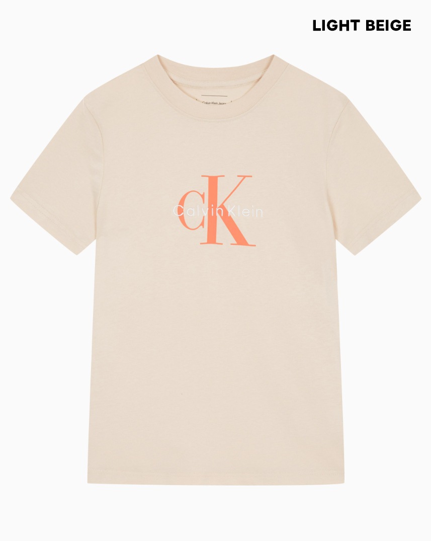 Monologo Crew Neck Short Sleeve T-shirt (47B865G) Monologo Crew Neck Short Sleeve T-shirt (47B865G)