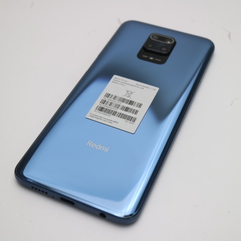 美品 SIMフリー Redmi Note 9S 128GB オーロラブルー 美品 Xiaomi