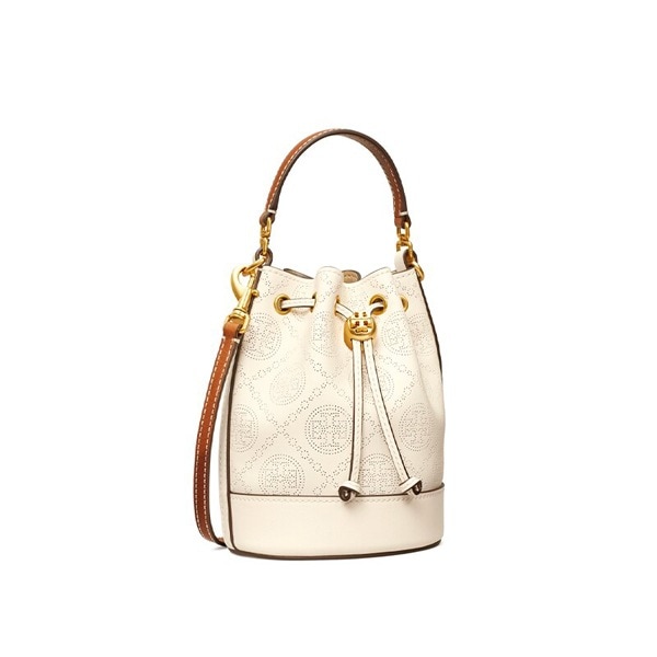 Mini T Monogram Perforated Bucket Bag 84864