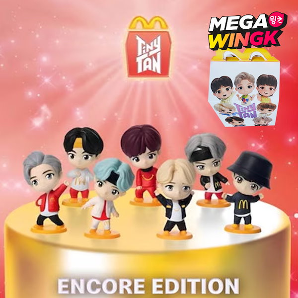 Qoo10] HYBE 【韓国マクドナルド限定】BTS Tiny
