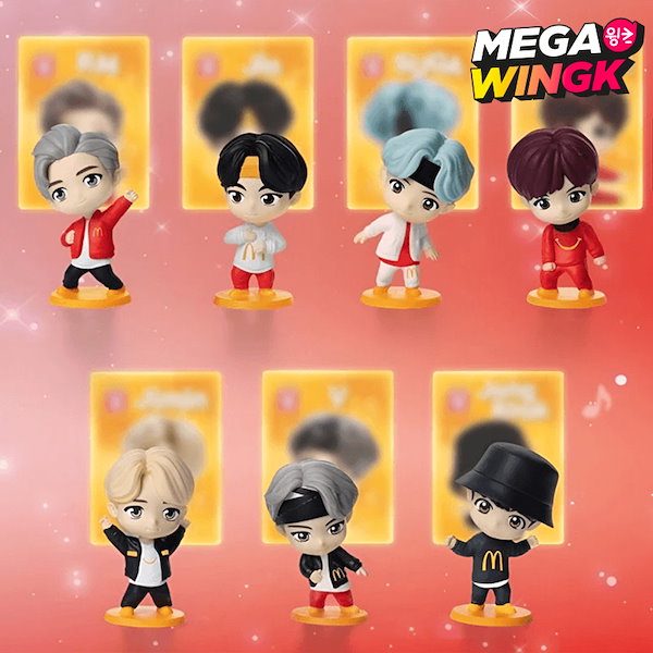 コンプリート❣️ 日本未発売 マクドナルド TinyTan BTS フルメンバー コンプリート❣️ 日本未発売 マクドナルド TinyTan BTS フル