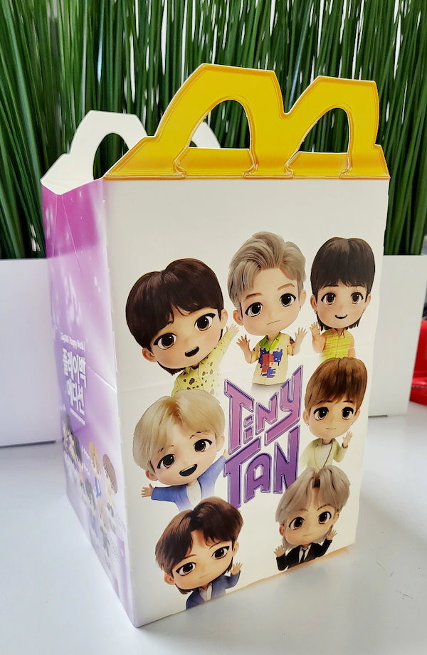 Qoo10] HYBE 【韓国マクドナルド限定】BTS Tiny