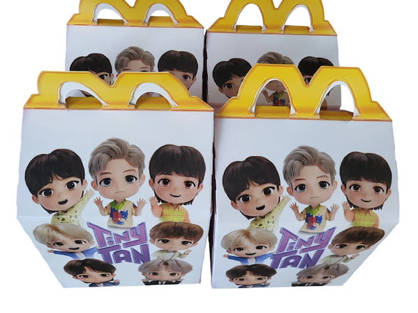 Qoo10] HYBE 【韓国マクドナルド限定】BTS Tiny