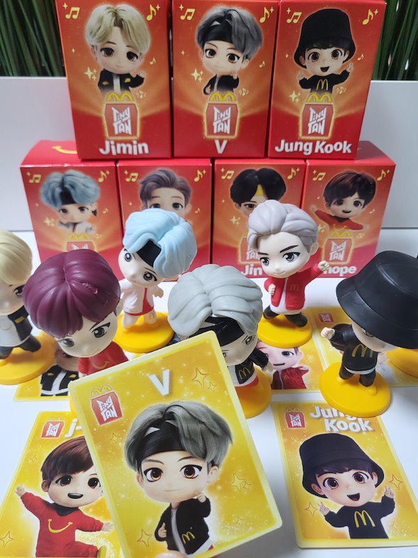 [韓国] 第二弾 BTSＸMcDonald'sハッピーセット7点 韓国] 第二弾 BTSXMcDonald's マクドナルド ハッピーセット7点