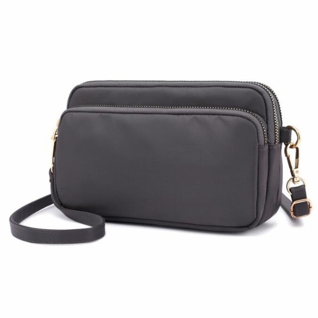 ミニショルダーバッグ レディース 斜めがけ ポーチ コンパクト ナイロン シンプル 軽い スマホ 財布 かわいい ミニバッグ