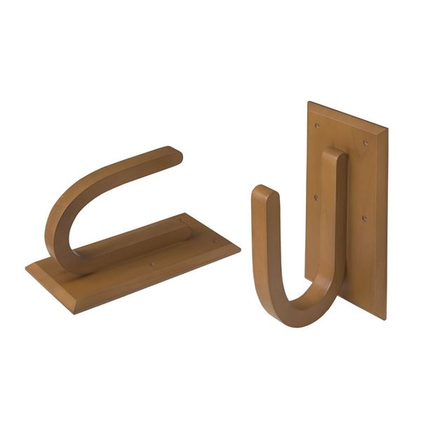 サーフボードラック/壁掛けフック 2個1セット 幅15奥行18高さ30cm 木製 インテリア用品 ディスプレイ用品 サーフボードラック/壁掛けフック 2個1セット 幅15奥行18高さ30cm 木製 インテリア用品 ディスプレイ用品