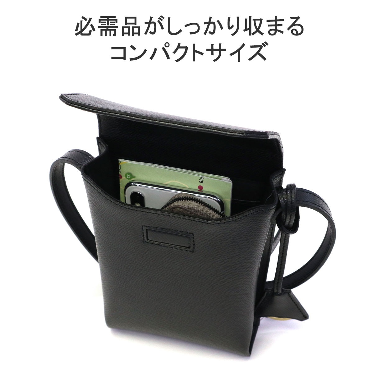 正規取扱店 ショルダーバッグ メンズ レディース 斜めがけバッグ ショルダー バッグ ミニショルダー 小さめ 斜めがけ 本革 ブランド シンプル 日本製 エス-フィルムレザー 33-03000