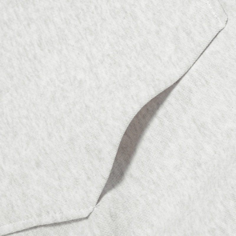 コダックレインボービッグロゴパーカージップアップホワイトメランジ コダックレインボービッグロゴパーカージップアップホワイトメランジ