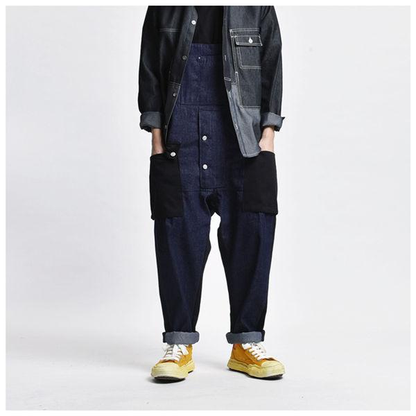 サロペット メンズ オーバーオール サロペットデニムパンツ ジーンズ ズボン スウェット サルエルパンツ ゆったり おしゃれ 春夏秋 送料無料