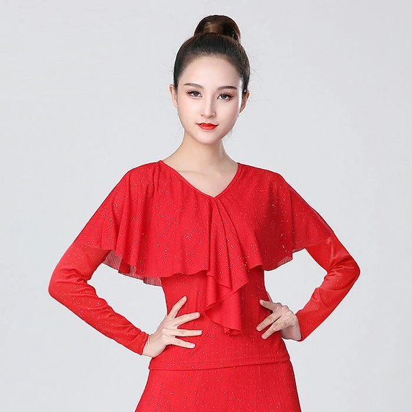 【美品 社交ダンス衣装 レッスン着 9点 SET】ブラウス トップス 9着セット 楽天市場】社交ダンス衣装 トップス 上着 レディース 練習着