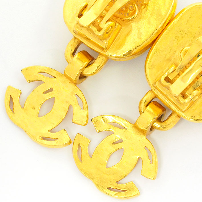 シャネル ココマーク スクエア ブラックオパール風ジェム クリップタイプ 【イヤリング】 シャネル ココマーク スクエア ブラックオパール風ジェム クリップタイプ 【イヤリング】