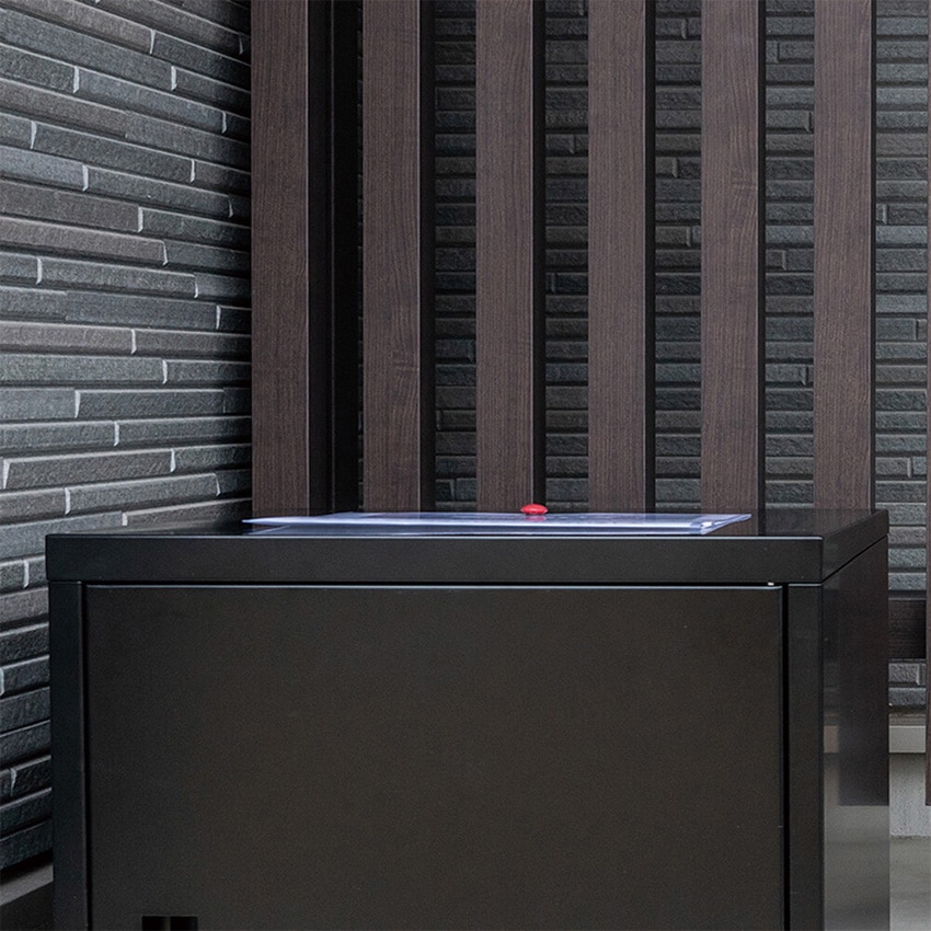 DELIO 宅配ボックス 大容量ハイタイプ JAC-95 4color デリバリー ボックス 防犯 宅配BOX 盗難防止ワイヤー 置き配