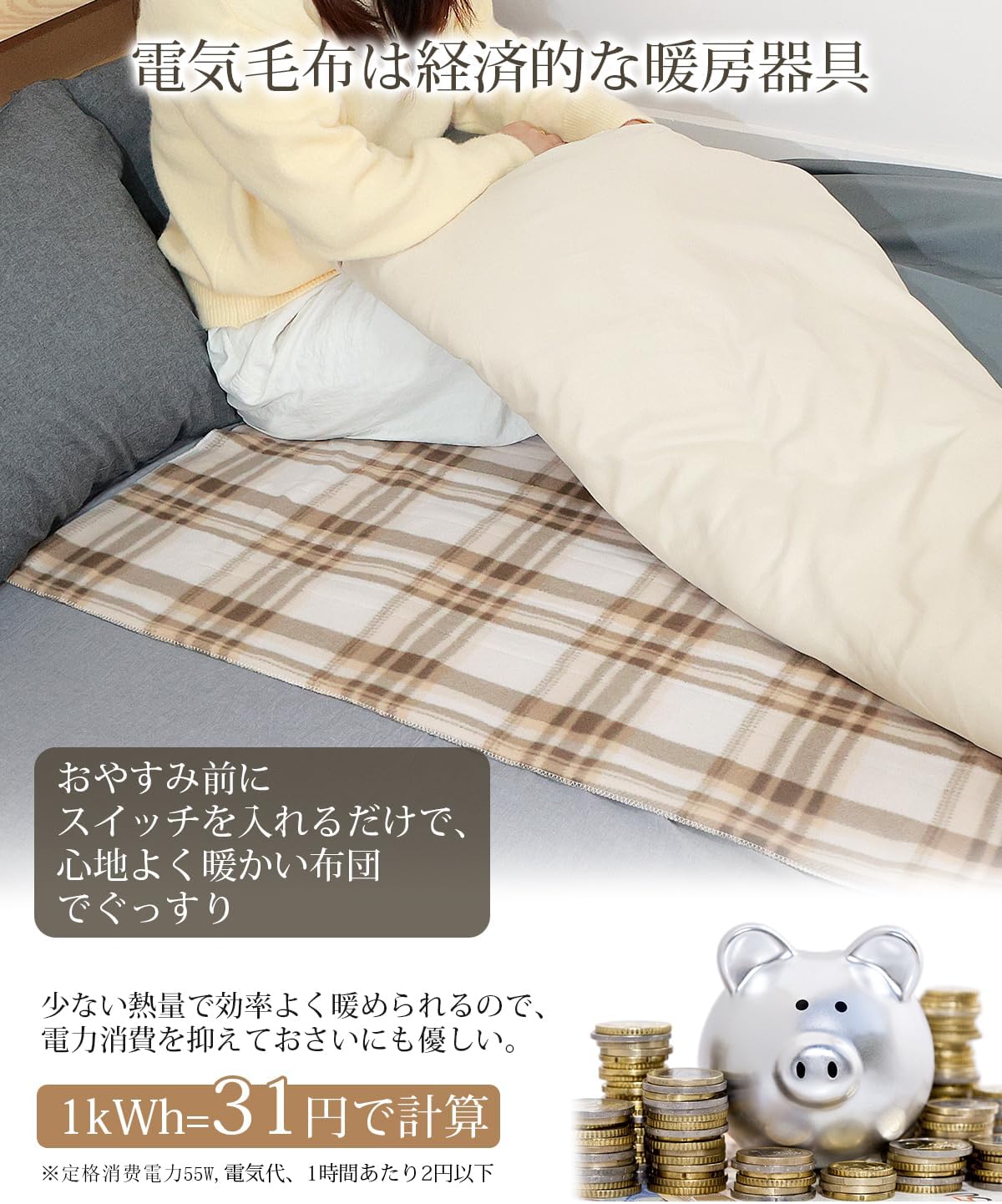 電気毛布 敷き 掛け兼用 節電 4段階タイマー 140×80cm 切り忘れ防止タイマー付き 洗える 5段階温度調整 電気ブランケット 防寒対策 肩掛け 膝掛け 丸洗い可 頭寒足熱 ダニ退治 チェック柄 電気毛布 敷き 掛け兼用 節電 4段階タイマー 140×80cm 切り忘れ防止タイマー付き 洗える 5段階温度調整 電気ブランケット 防寒対策 肩掛け 膝掛け 丸洗い可 頭寒足熱 ダニ退治 チェック柄