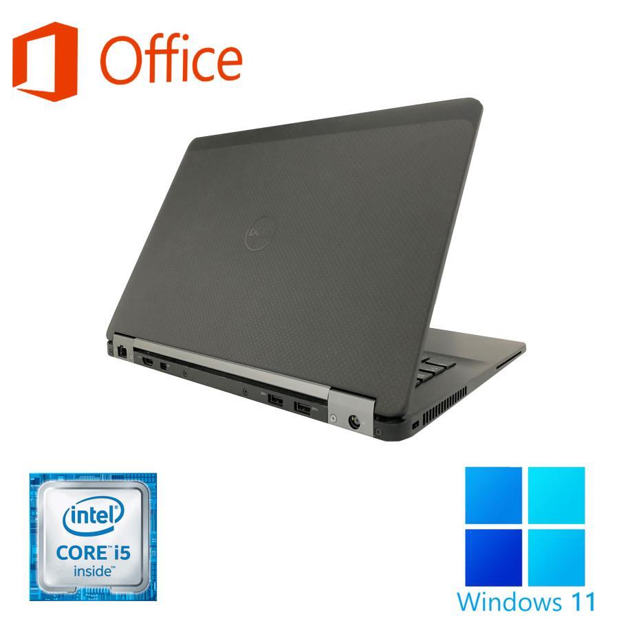 【サポート付き】DELL E7270 SSD:512GB 大容量メモリー:8GB Office2021 爆速 第6世代 core i5 カメラ