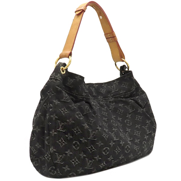 ルイヴィトン LOUIS VUITTON ショルダーバッグ デイリー PM モノグラムデニム ブラック ゴールド金具 黒 M40494 AR1171【中古】 ルイヴィトン LOUIS VUITTON ショルダーバッグ デイリー PM モノグラムデニム ブラック ゴールド金具 黒 M40494 AR1171【中古】