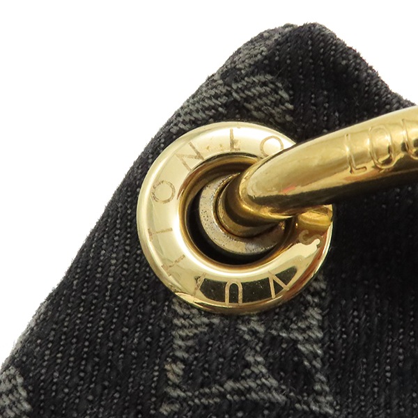 ルイヴィトン LOUIS VUITTON ショルダーバッグ デイリー PM モノグラムデニム ブラック ゴールド金具 黒 M40494 AR1171【中古】 ルイヴィトン LOUIS VUITTON ショルダーバッグ デイリー PM モノグラムデニム ブラック ゴールド金具 黒 M40494 AR1171【中古】