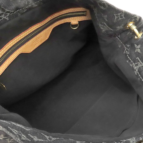 ルイヴィトン LOUIS VUITTON ショルダーバッグ デイリー PM モノグラムデニム ブラック ゴールド金具 黒 M40494 AR1171【中古】 ルイヴィトン LOUIS VUITTON ショルダーバッグ デイリー PM モノグラムデニム ブラック ゴールド金具 黒 M40494 AR1171【中古】