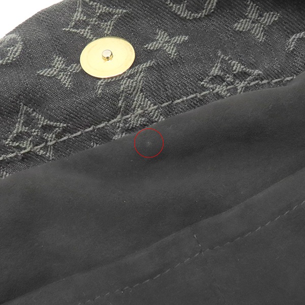 ルイヴィトン LOUIS VUITTON ショルダーバッグ デイリー PM モノグラムデニム ブラック ゴールド金具 黒 M40494 AR1171【中古】 ルイヴィトン LOUIS VUITTON ショルダーバッグ デイリー PM モノグラムデニム ブラック ゴールド金具 黒 M40494 AR1171【中古】
