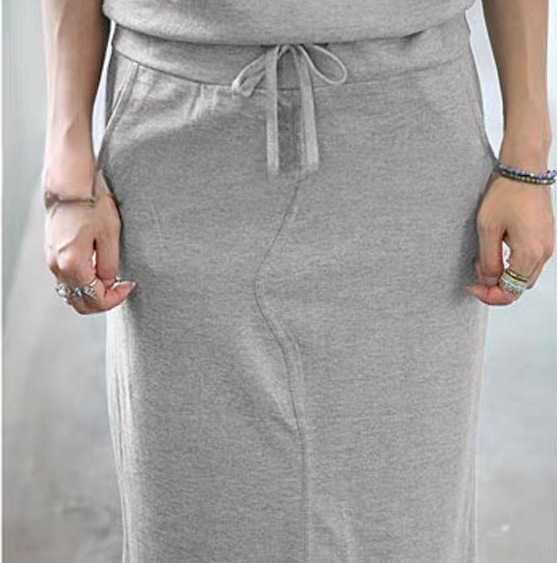 レディース ワンピース 膝上 ロング 袖なし ノースリーブ Uネック ラウンドネック ストレート フェミニン ストリート ウエストマーク ウエストリボン スリット ポケット ハイウエスト かわいい レディース ワンピース 膝上 ロング 袖なし ノースリーブ Uネック ラウンドネック ストレート フェミニン ストリート ウエストマーク ウエストリボン スリット ポケット ハイウエスト かわいい