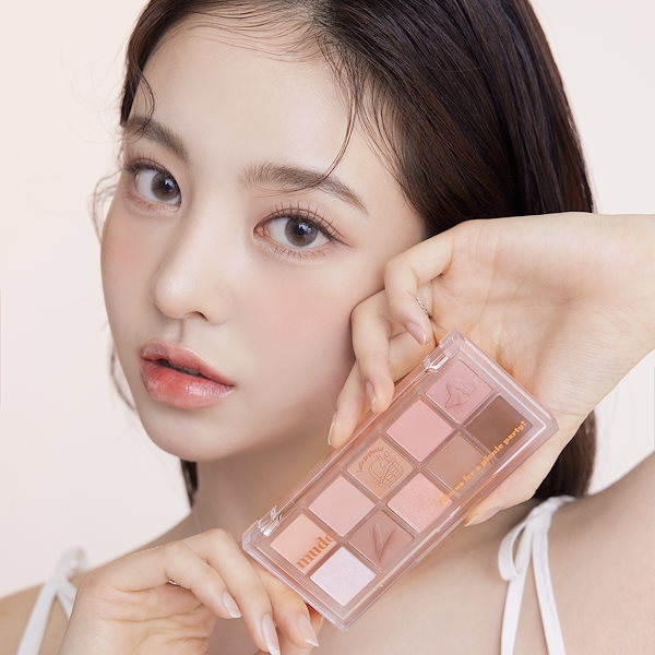 モントゥトゥユピィ アイシャドウパレット Qoo10] ミュード ショールモーメントアイシャドウパレット