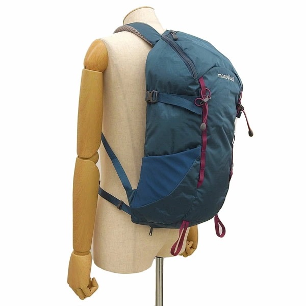 モンベル バッグ メンズ レディース リュックサック ナイロン ブルーグリーン ディナリ パック 20 Denali Pack 20 1133125DKMA mont-bell A4対応 モンベル バッグ メンズ レディース リュックサック ナイロン ブルーグリーン ディナリ パック 20 Denali Pack 20 1133125DKMA mont-bell A4対応