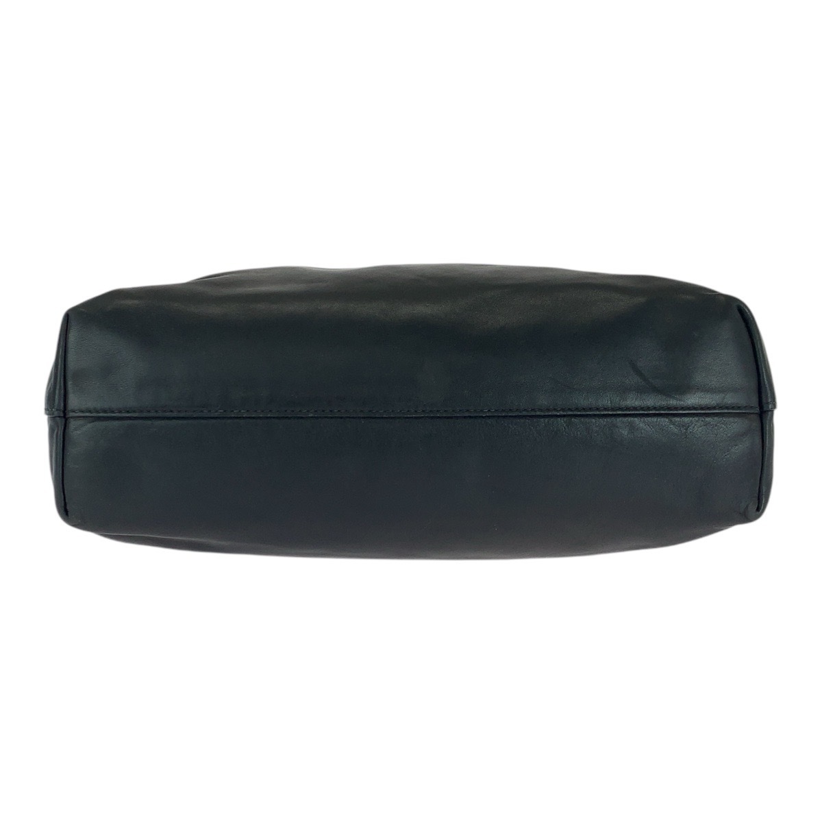 美品 ブラック 黒 ゴールド金具 レザー トートバッグ ショルダーバッグ 2way レディース 501350