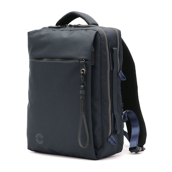 ピーアイディー ビジネスバッグ 3WAY リュック ノーヴェ メンズ 【60】 ネイビー ピーアイディー] ビジネスバッグ 3WAY リュック ノーヴェ メンズ 【60
