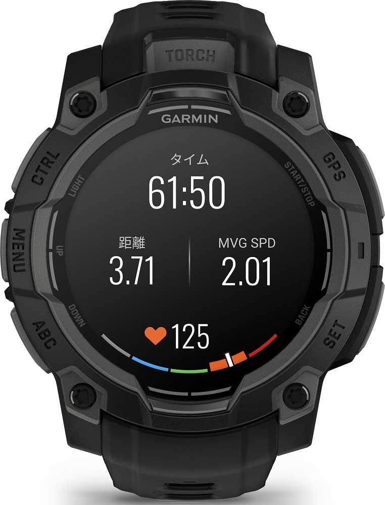 ガーミン Instinct 3 AMOLED 45mm Black【Suica対応】スマートウォッチ 010-02936-30 ガーミン Instinct 3 AMOLED 45mm Black【Suica対応】スマートウォッチ 010-02936-30