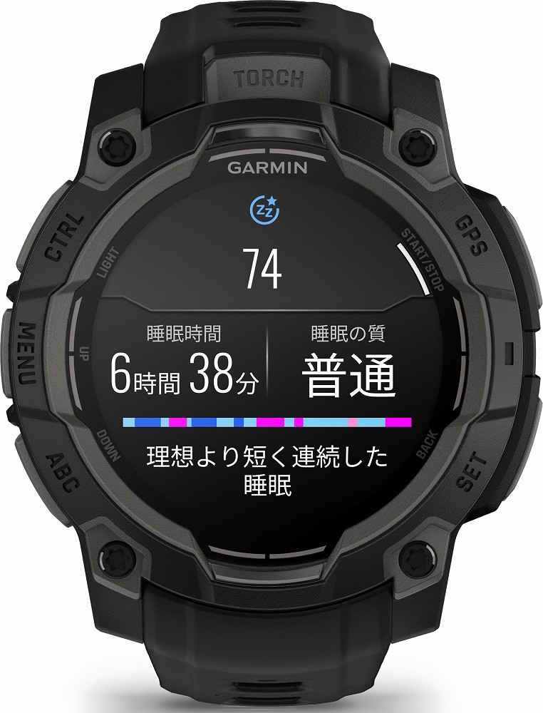 ガーミン Instinct 3 AMOLED 45mm Black【Suica対応】スマートウォッチ 010-02936-30 ガーミン Instinct 3 AMOLED 45mm Black【Suica対応】スマートウォッチ 010-02936-30