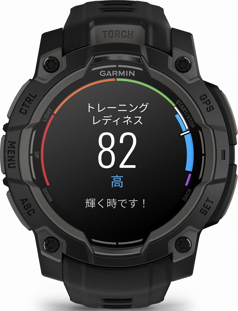 ガーミン Instinct 3 AMOLED 45mm Black【Suica対応】スマートウォッチ 010-02936-30 ガーミン Instinct 3 AMOLED 45mm Black【Suica対応】スマートウォッチ 010-02936-30