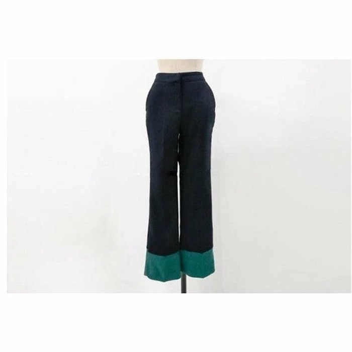 【急速出荷】セットアップ パンツスーツ レディース 上下セット 2点セット スーツジャケット 30代 おしゃれ 配色 結婚式 フォーマル スーツ ロング 入園式 卒業式 セレモニー 通勤 オフィス 4