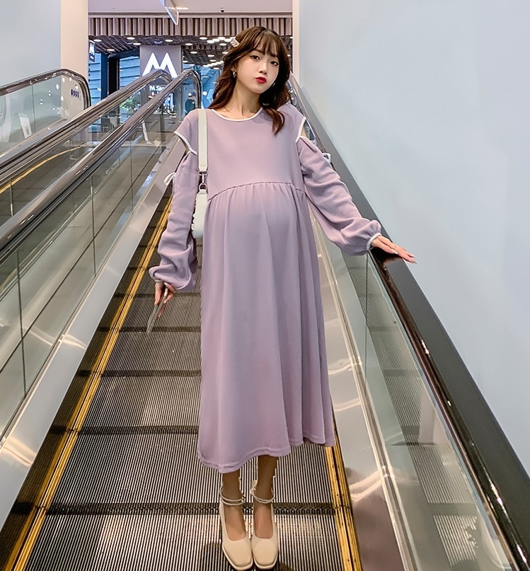 【日本未発売/送料無料】マタニティ ワンピース 袖カット ラウンドネック パフスリーブ リボン 【日本未発売/送料無料】マタニティ ワンピース 袖カット ラウンドネック パフスリーブ リボン