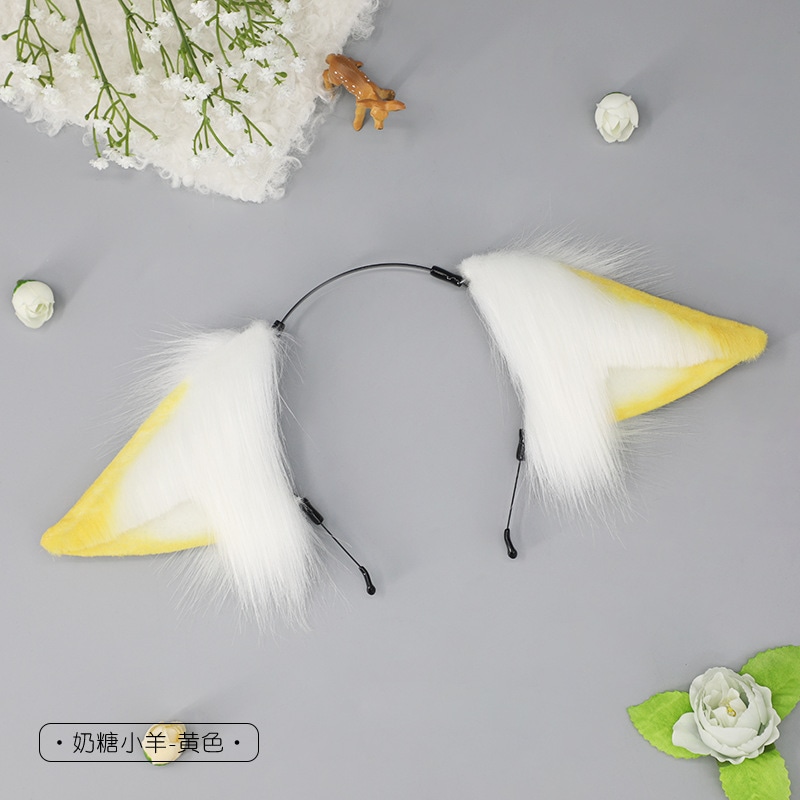 【急速出荷】ぬいぐるみ模造動物耳ヘッドバンド羊耳ヘッドバンドコスプレコミック展示会パーティー小道具ドレスアップヘッドドレス 【急速出荷】ぬいぐるみ模造動物耳ヘッドバンド羊耳ヘッドバンドコスプレコミック展示会パーティー小道具ドレスアップヘッドドレス