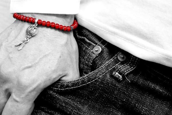 インディアンジュエリー ブレスレット 天然石 ルビー ターコイズ レッドコーラル ジルコニア イーグル 鷲 フェザー 羽 グラスビーズ メンズ シルバー925 インディアンジュエリー ブレスレット 天然石 ルビー ターコイズ レッドコーラル ジルコニア イーグル 鷲 フェザー 羽 グラスビーズ メンズ シルバー925