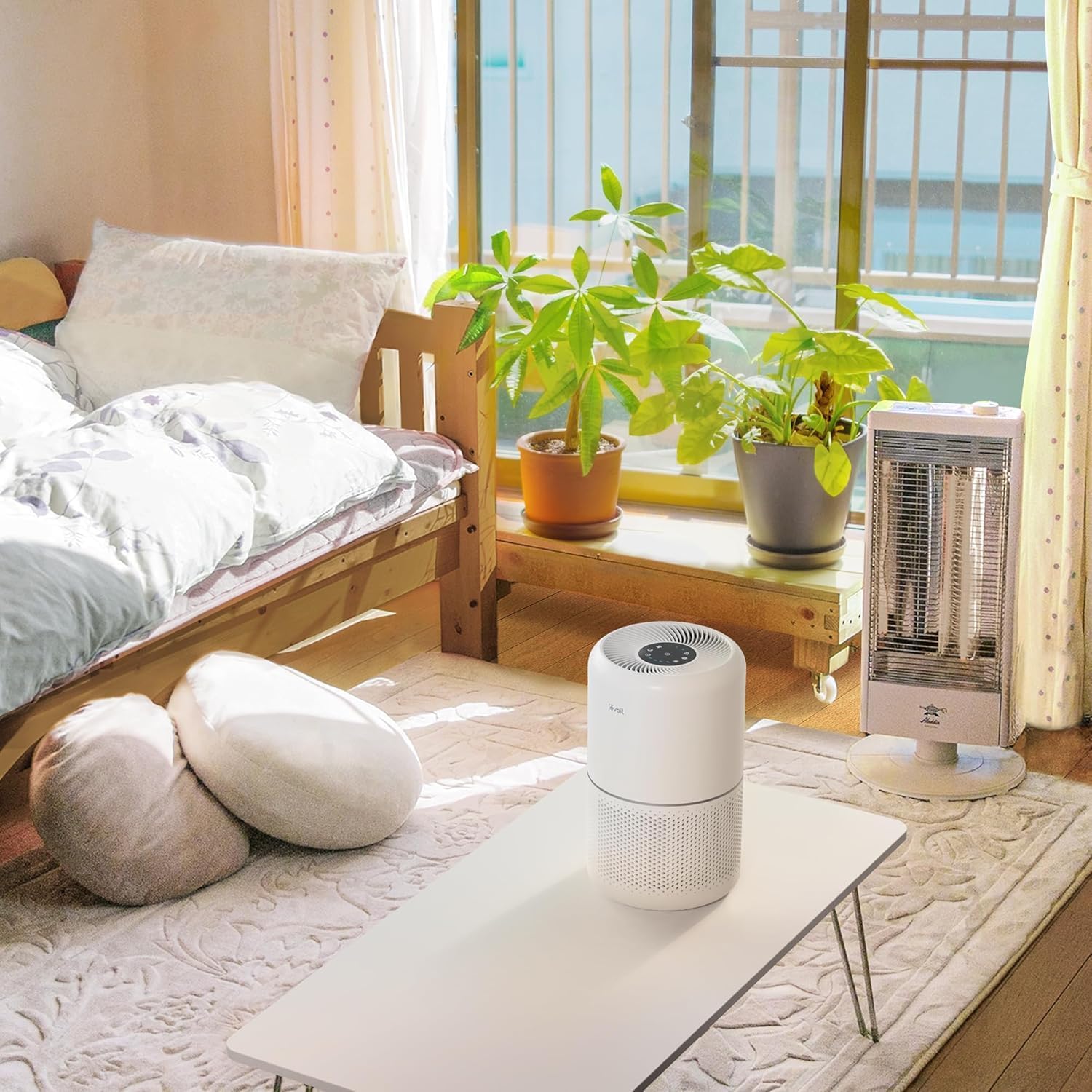Levoit (レボイト) 空気清浄機 クラシックモデル Core 300 20畳 脱臭 集じん 小型 ペット 花粉 卓上 ハウスダスト hepa フィルター PM2.5 ホワイト
