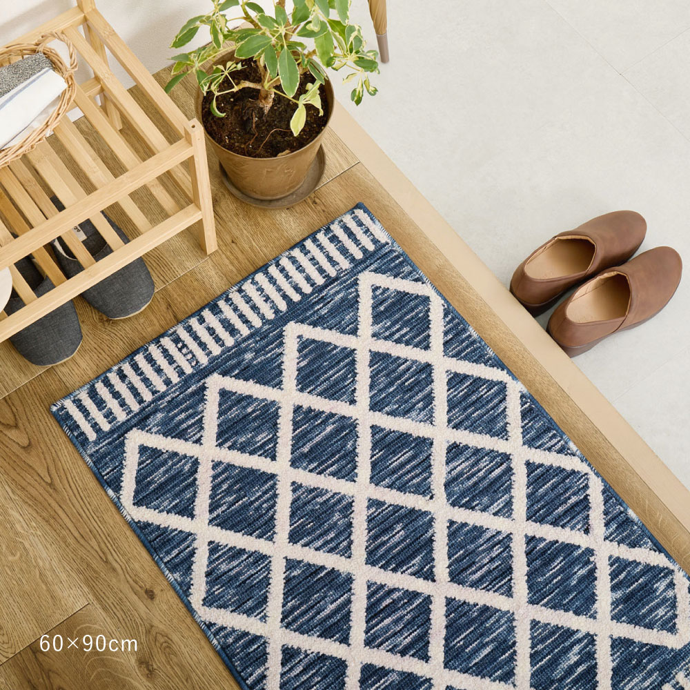 シェニールマット ラグマット 約130×190cm アイラ 高級感/ナチュラル シェニールマット ラグマット 約130×190cm アイラ 高級感/ナチュラル