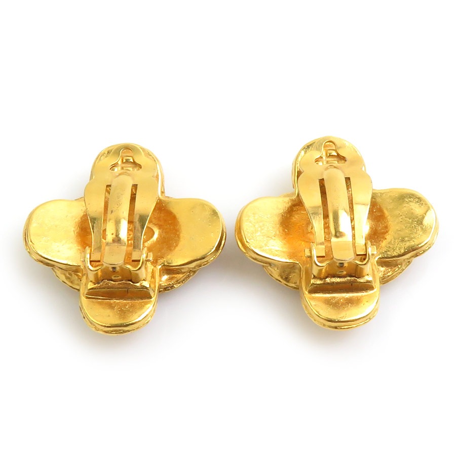 シャネル CHANEL イヤリング ココマーク メタル ゴールド レディース e60425a シャネル CHANEL イヤリング ココマーク メタル ゴールド レディース e60425a