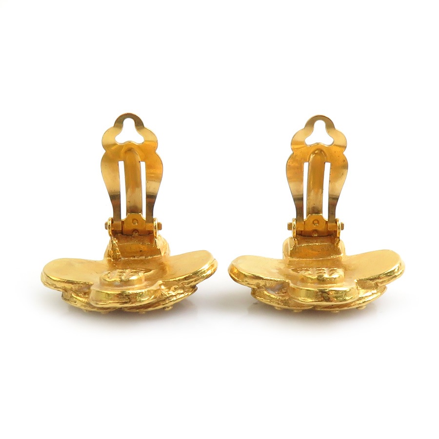 シャネル CHANEL イヤリング ココマーク メタル ゴールド レディース e60425a シャネル CHANEL イヤリング ココマーク メタル ゴールド レディース e60425a