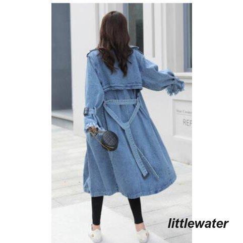 デニム コート トレンチコート チェスターコート レディース スプリングコート ジャケット アウター 春ライトデニム羽織ロング エレガント防風 デニム コート トレンチコート チェスターコート レディース スプリングコート ジャケット アウター 春ライトデニム羽織ロング エレガント防風
