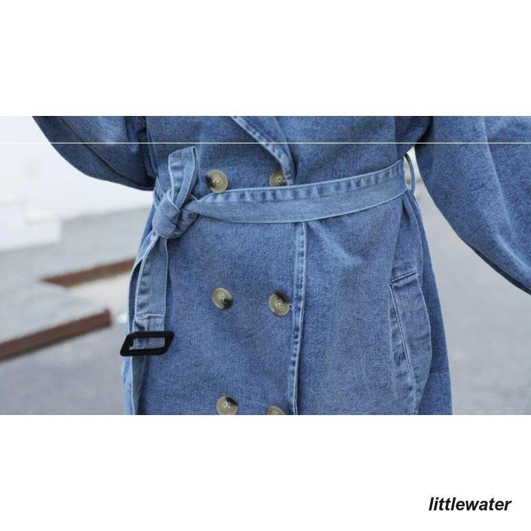 デニム コート トレンチコート チェスターコート レディース スプリングコート ジャケット アウター 春ライトデニム羽織ロング エレガント防風 デニム コート トレンチコート チェスターコート レディース スプリングコート ジャケット アウター 春ライトデニム羽織ロング エレガント防風