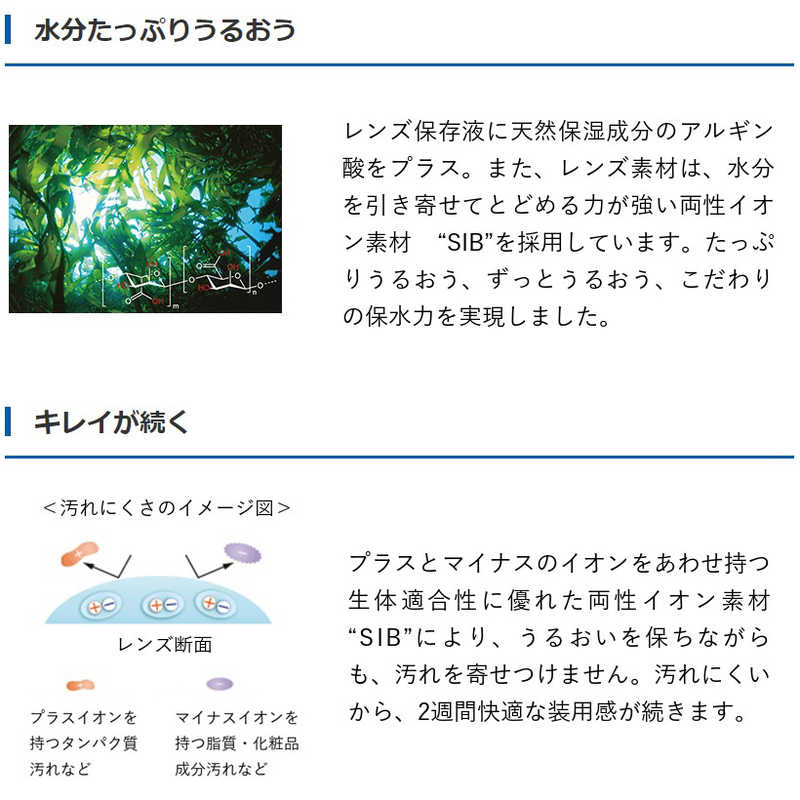 SEED　「4箱セット」2ウィーク ピュア うるおいプラス (BC8.6/PWR-5.00/DIA13.8)_2