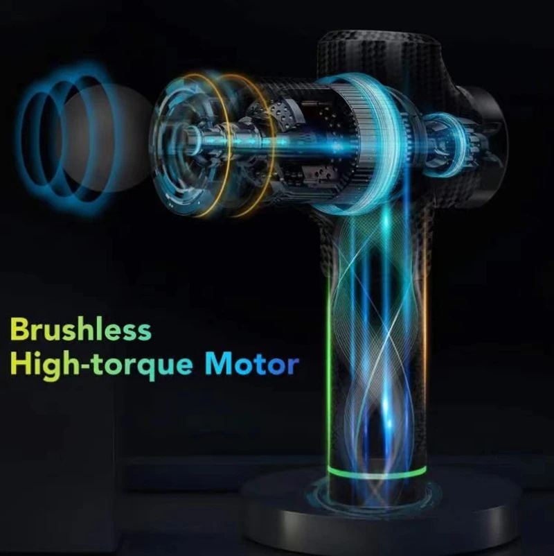 プロアスリートのマッサージガン 高周波マッサージガン マッスル全身ケア リラックス 軽量 小型 バッグ付き電動マッサージャー
